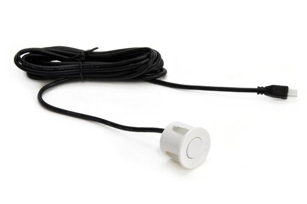 Parkošanās sensors, balts, 22 mm