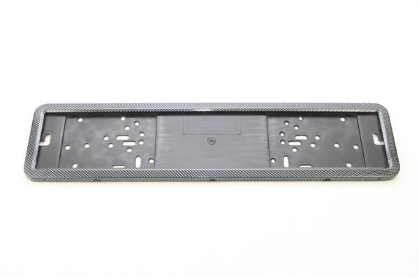 Nerūsējošā tērauda numura zīmes rāmis Carbon LPF 002