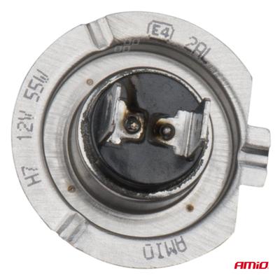 Halogēna spuldze H7 12 V 55 W UV filtrs E8 Super White