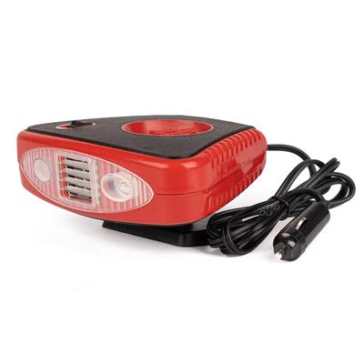 Auto salona sildītājs, atkausētājs un ventilators ar apgaismojumu 12 V