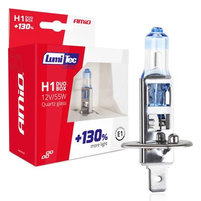 Halogēna spuldzes H1 LumiTec Limited +130% 12 V 55 W, 2 gab.