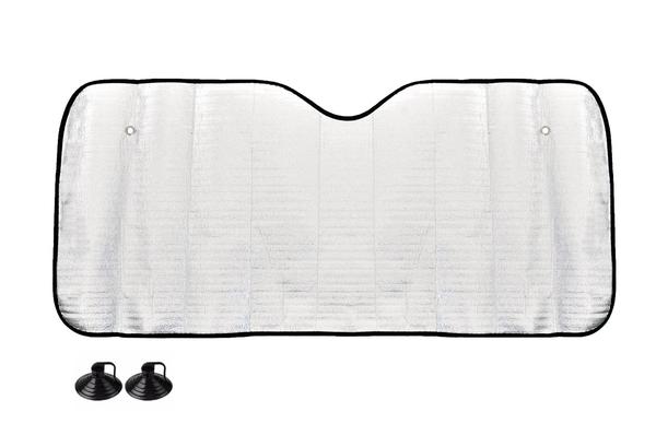 Priekšējā stikla pārsegs 150×80 cm, sudraba krāsas, EPE putas