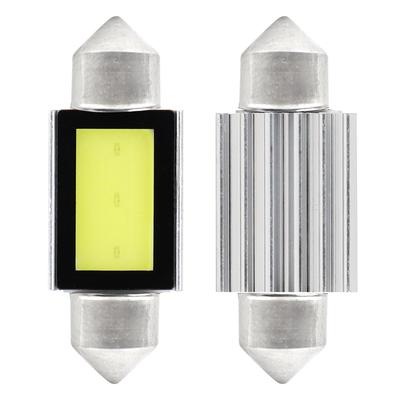 LED CANBUS COB spuldze C5W/C10W/C3W 36 mm balta 12 V