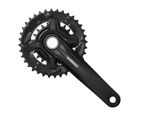 Klaņu komplekts Shimano MT210 2x9 46/30T 175mm.  