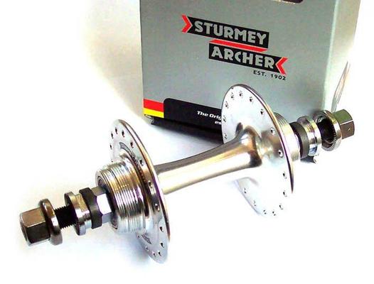 Rumba Sturmey-Archer 36H fix/free (silver)     