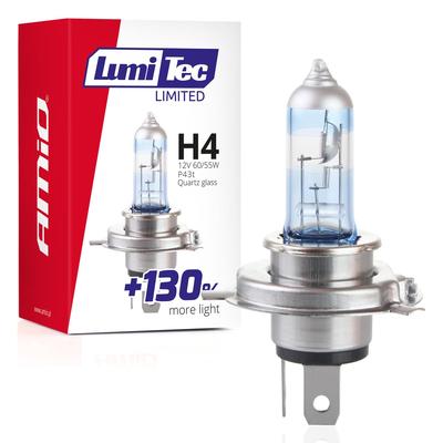 Halogēna spuldze H4 12 V 60/55 W LumiTec Limited +130%