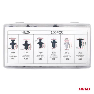 AUTO TÜÜBLITE KOMPLEKT 100TK A