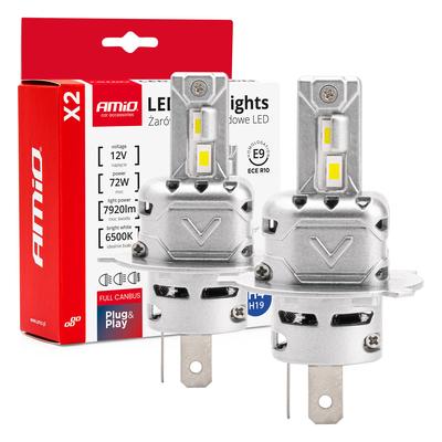 LED auto spuldzes X2 sērija H4/H19