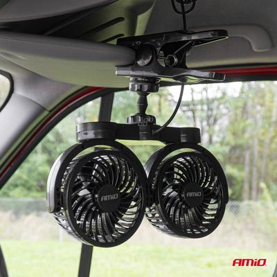 Auto ventilators ar klipsi 2×4