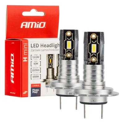 LED auto spuldzes H-mini sērija H7/H18