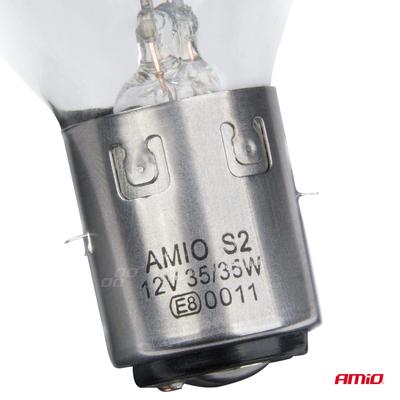 Halogēna spuldze S2 12 V 35/35 W BA20d, 1 gab.