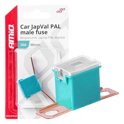 JapVal PAL Male auto drošinātājs 48 mm 20 A