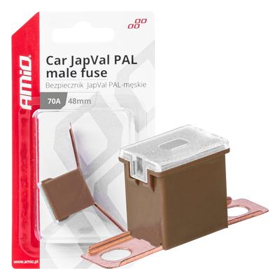 JapVal PAL Male auto drošinātājs 48 mm 70 A