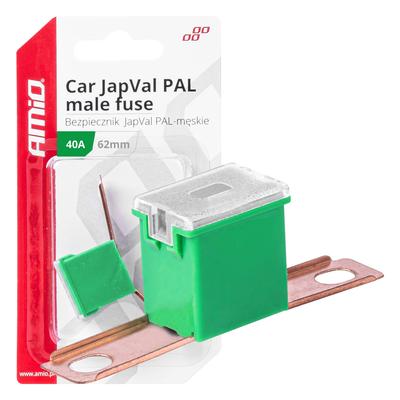 JapVal PAL Male auto drošinātājs 62 mm 40 A
