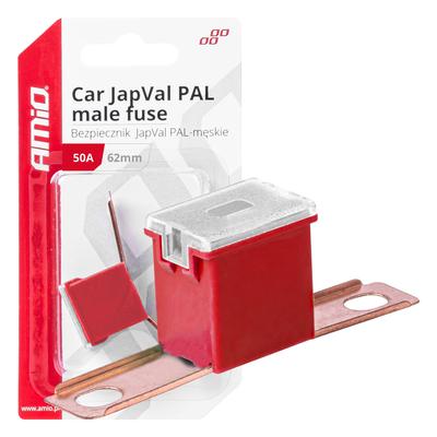 JapVal PAL Male auto drošinātājs 62 mm 50 A