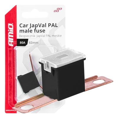 JapVal PAL Male auto drošinātājs 62 mm 80 A