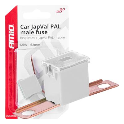 JapVal PAL Male auto drošinātājs 62 mm 120 A