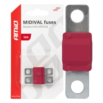 MIDIVAL auto drošinātājs 50 A