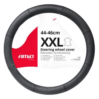 Stūres rata pārvalks Leather Series SWC-48-XXL, 44–46 cm
