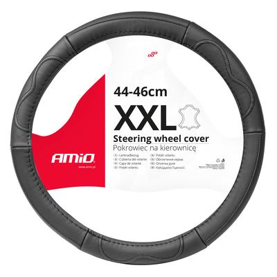Stūres rata pārvalks Leather Series SWC-49-XXL, 44–46 cm