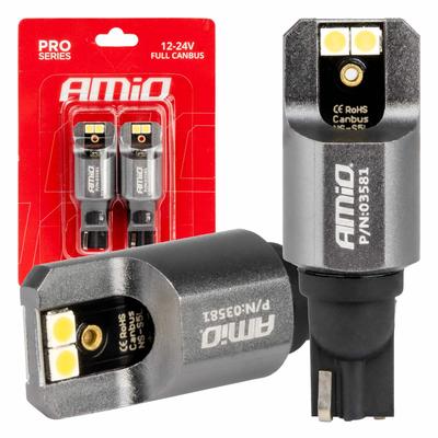 LED CANBUS PRO spuldze T15 W16W 4SMD 3030 Full CANBUS balta 12/24 V