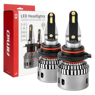 LED auto spuldzes K3 sērija HB4 9006 CANBUS 6000 K 12 V