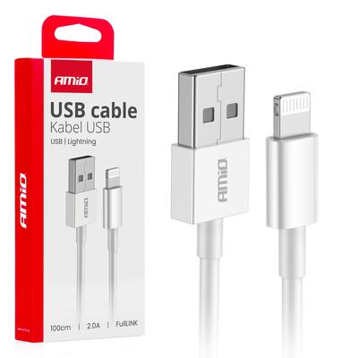 FullLINK USB-A–Lightning kabelis 2 A, 100 cm