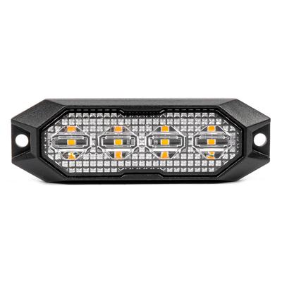 LED brīdinājuma stroboskopa lukturis 4×3 W 12/24 V IP6K9K