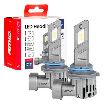 LED auto spuldzes X5 Winger HB4 50 W 6000 K
