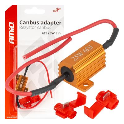 LED CANBUS rezistors 6 Ω 25 W