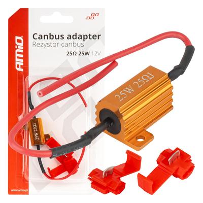 LED CANBUS rezistors 25 Ω 25 W