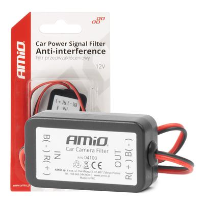Auto barošanas signāla traucējumu filtrs 12 V