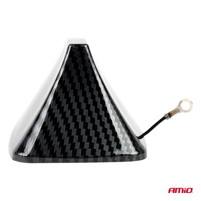 Haizivs spuras tipa auto antena, karbona