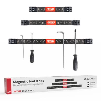 Magnētisko instrumentu turētāju komplekts 20/30,5/46 cm
