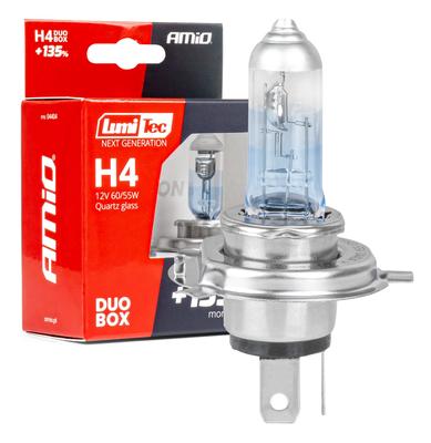 Halogēna spuldzes H4 LumiTec Next Generation +135% 12 V 60/55 W, 2 gab.