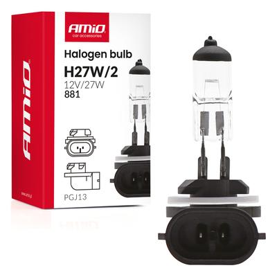 Halogēna spuldze H27W/2 881 12 V 27 W PGJ13