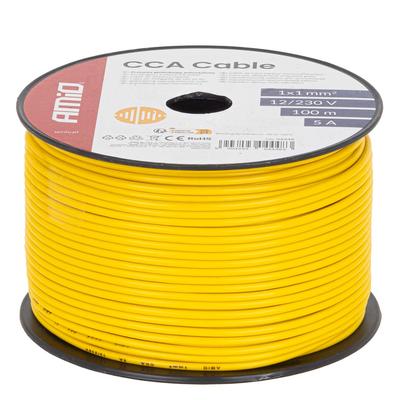 CCA vads 1×1 mm² 100 m 5 A 12/230 V
