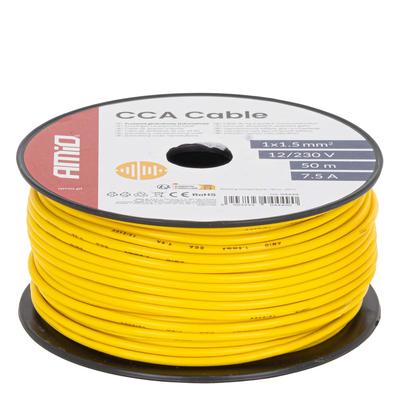 CCA vads 1×1,5 mm² 50 m 7,5 A 12/230 V