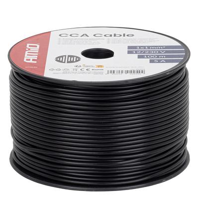 CCA vads 1×1 mm² 100 m 5 A 12/230 V