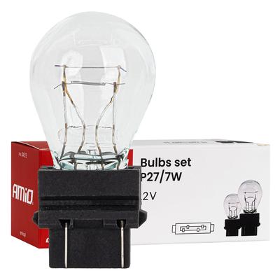 Halogēna spuldzes P27/7W 12 V 27/7 W W2.5×16q, 10 gab.