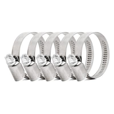 Skrūvējamas šļūteņu skavas W2 25–40 mm/9 mm, 5 gab.
