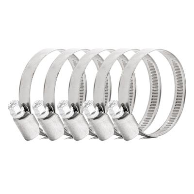 Skrūvējamas šļūteņu skavas W2 32–50 mm/9 mm, 5 gab.