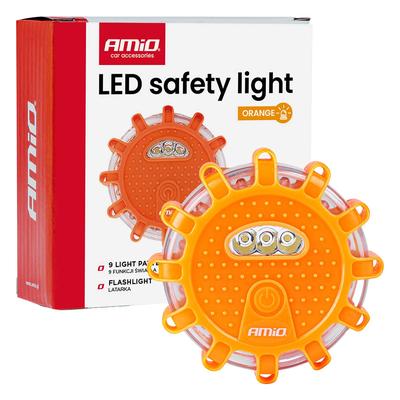 LED avārijas signāllukturis 12+3 SMD 650 mAh