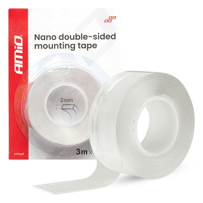 Atkārtoti lietojama divpusēja Nano montāžas lente 30 mm × 3 m × 1 mm