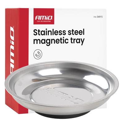 Nerūsējošā tērauda magnētiskā detaļu paplāte 150 mm