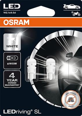 Spuldžu kompl.LED W5W OSRAM