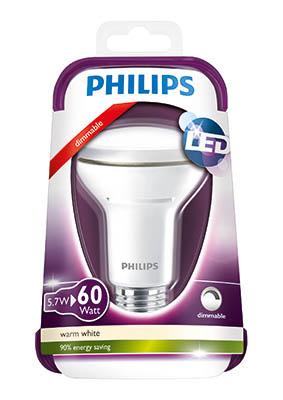 Lampa LED-KOHDELAMPPU E27 5,7W(60W) 2700K