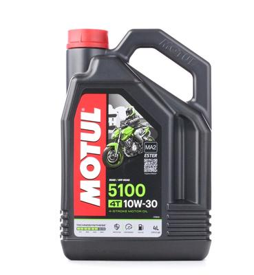 Eļļa MOTUL 10W30 5100 4T 4L