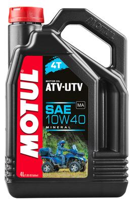 Eļļa MOTUL 10W40 ATV-UTV 4T 4L