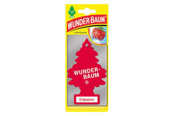 Auto gaisa atsvaidzinātājs Wunder-Baum Strawberry